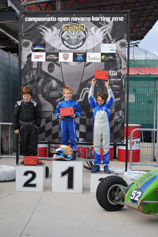 Vibrante Punto y Final al Campeonato Navarro de Karting 2012